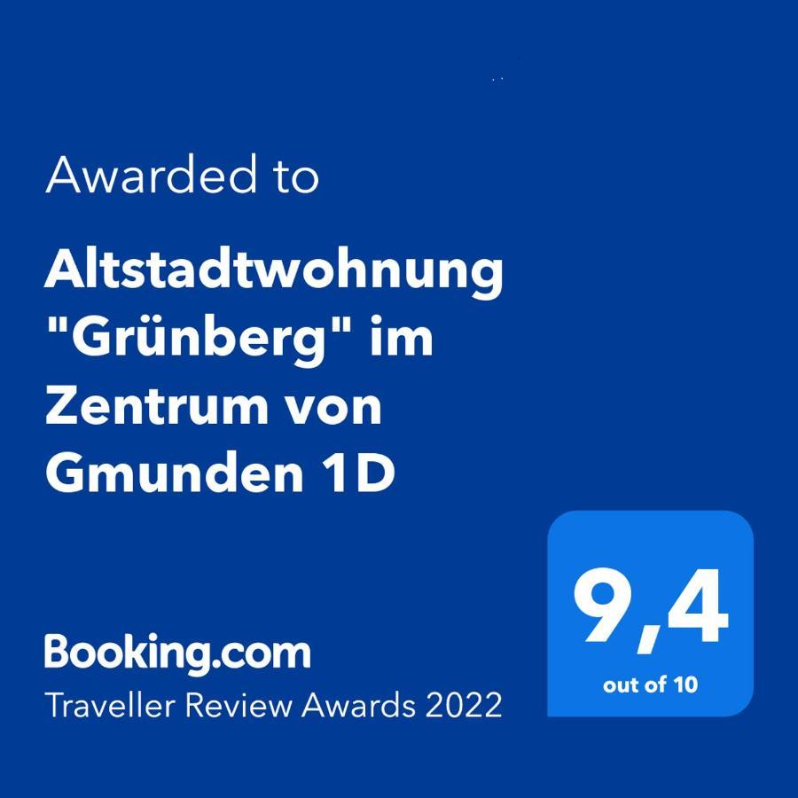 Altstadtwohnungen "Grunberg 1D" & "Gmunden 3D Mit Seeblick" Im Zentrum Von Гмунден Экстерьер фото